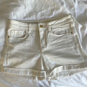 Anthropologie white shorts